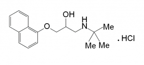 (2RS)-1-[(1,1-Dimethylethyl)amino]-3-(naphthalen-1-yloxy)-propan-2-ol Hydrochloride